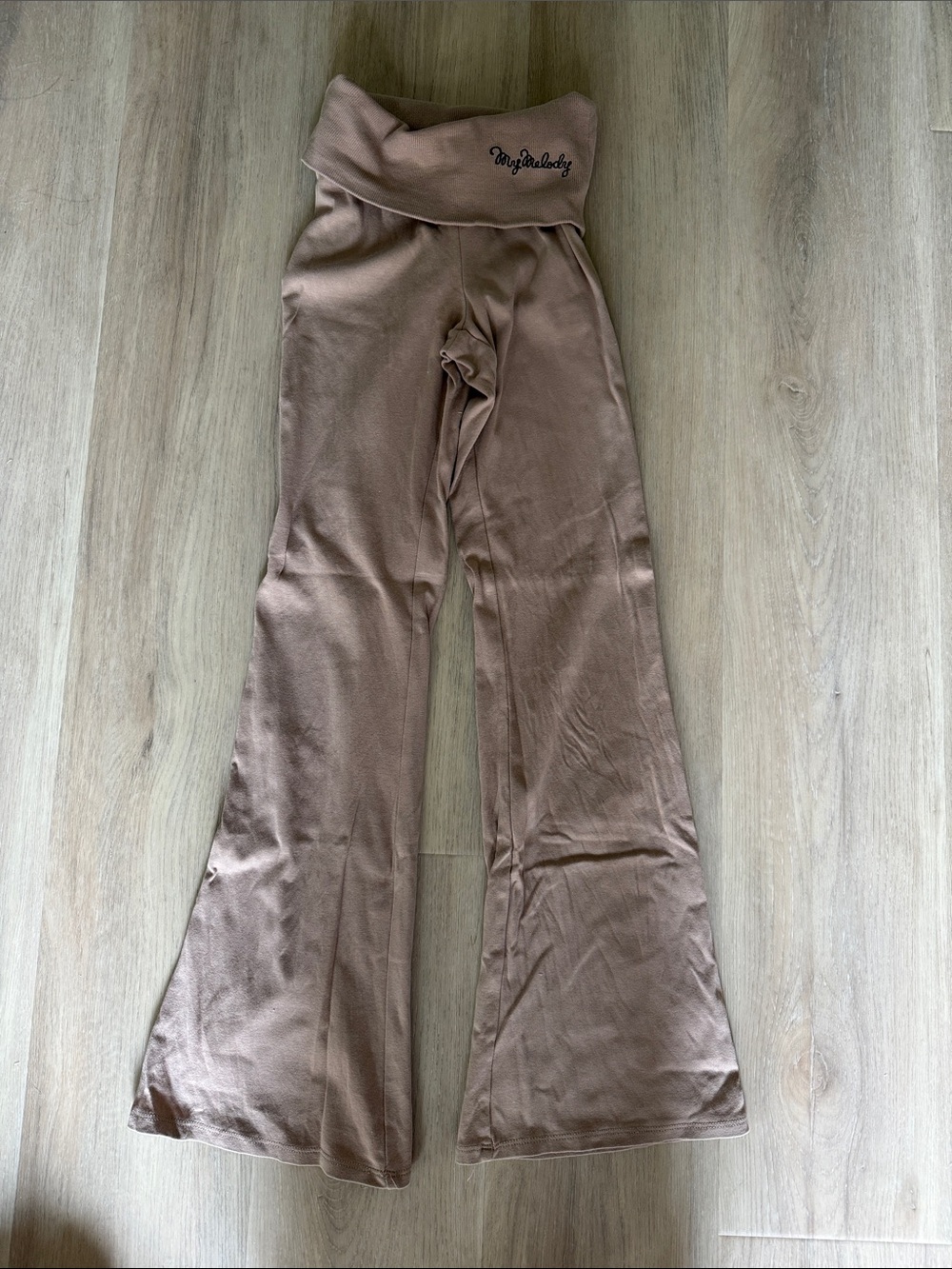 H&M Kids Flared Leggings in Light Brown